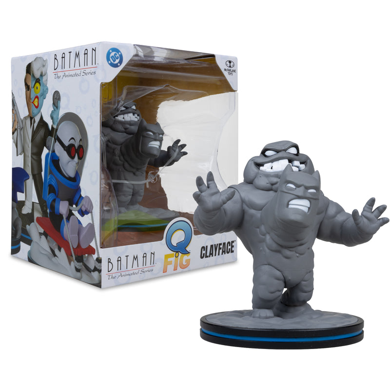 Mcfarlane Q-Fig Collectible: Dc Batman La Serie Animada Wave 1 - Clayface Noir