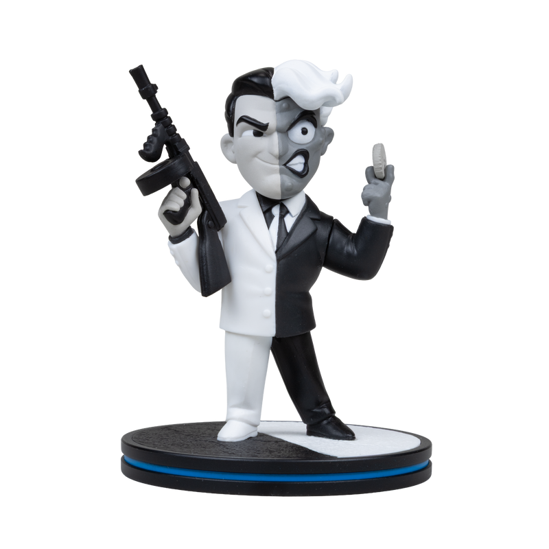 Mcfarlane Q-Fig Collectible: Dc Batman La Serie Animada Wave 1 - Two Face Noir