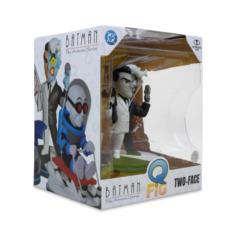 Mcfarlane Q-Fig Collectible: Dc Batman La Serie Animada Wave 1 - Two Face Noir