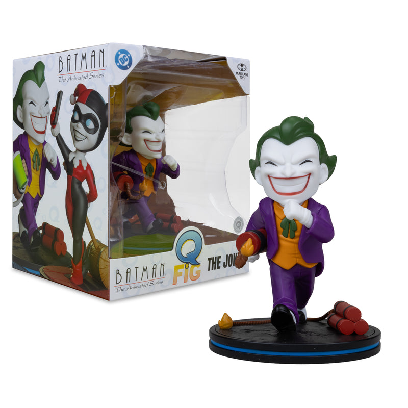 Mcfarlane Q-Fig Collectible: Dc Batman La Serie Animada Wave 1B - Joker