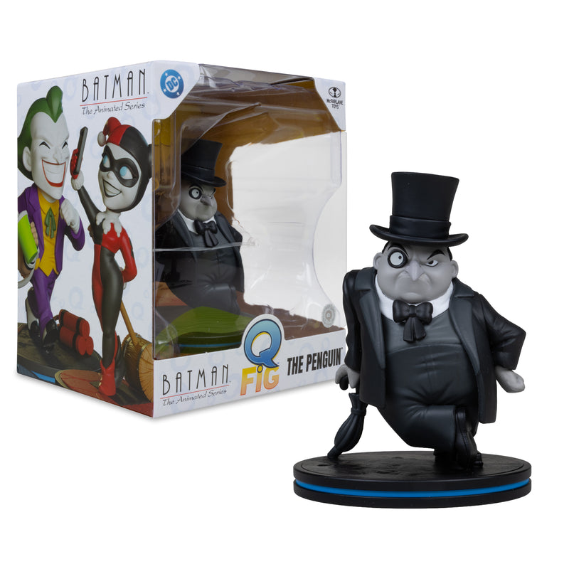Mcfarlane Q-Fig Collectible: Dc Batman La Serie Animada Wave 1B - Penguin Noir