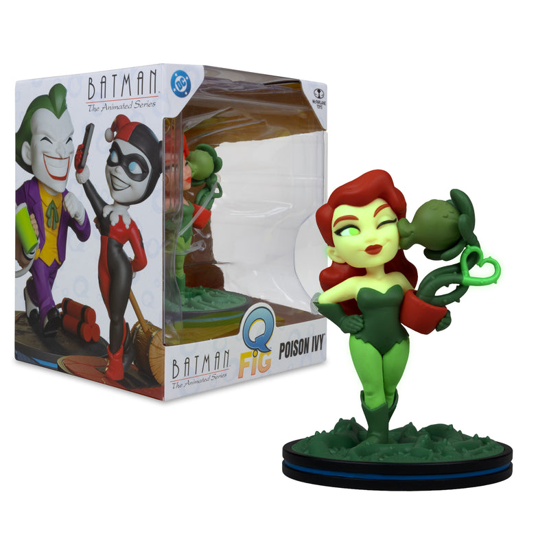Mcfarlane Q-Fig Collectible: Dc Batman La Serie Animada Wave 1B - Poison Ivy Gitd