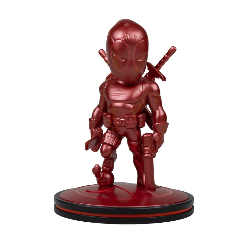 Mcfarlane Q-Fig Collectible: Marvel Wave 1 - Deadpool Metallic