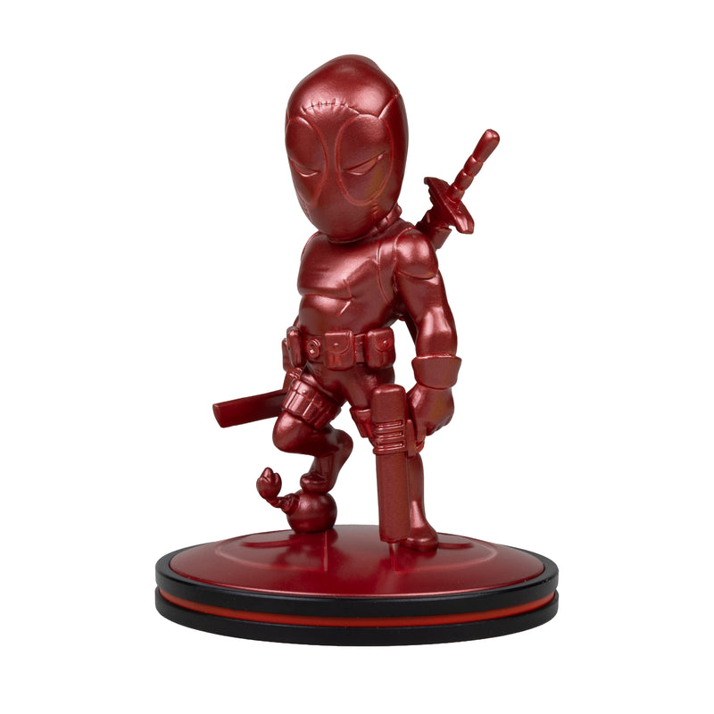 Mcfarlane Q-Fig Collectible: Marvel Wave 1 - Deadpool Metallic
