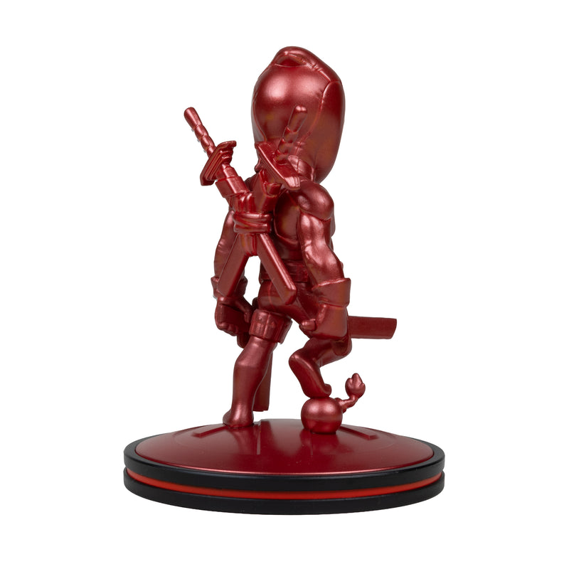 Mcfarlane Q-Fig Collectible: Marvel Wave 1 - Deadpool Metallic