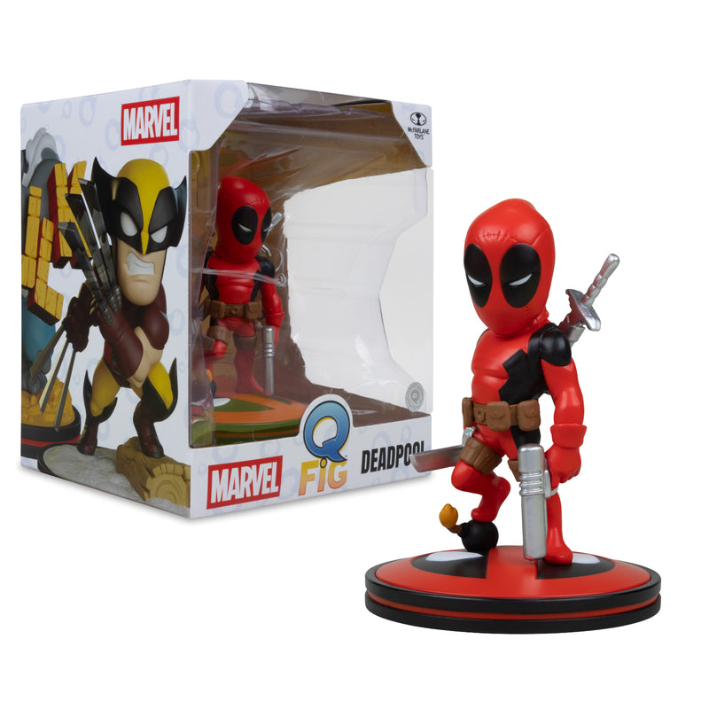 Mcfarlane Q-Fig Collectible: Marvel Wave 1 - Deadpool