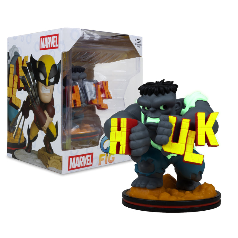 Mcfarlane Q-Fig Collectible: Marvel Wave 1 - Hulk Gitd
