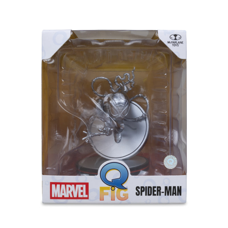 Mcfarlane Q-Fig Collectible: Marvel Wave 1 - Spider-Man Metallic