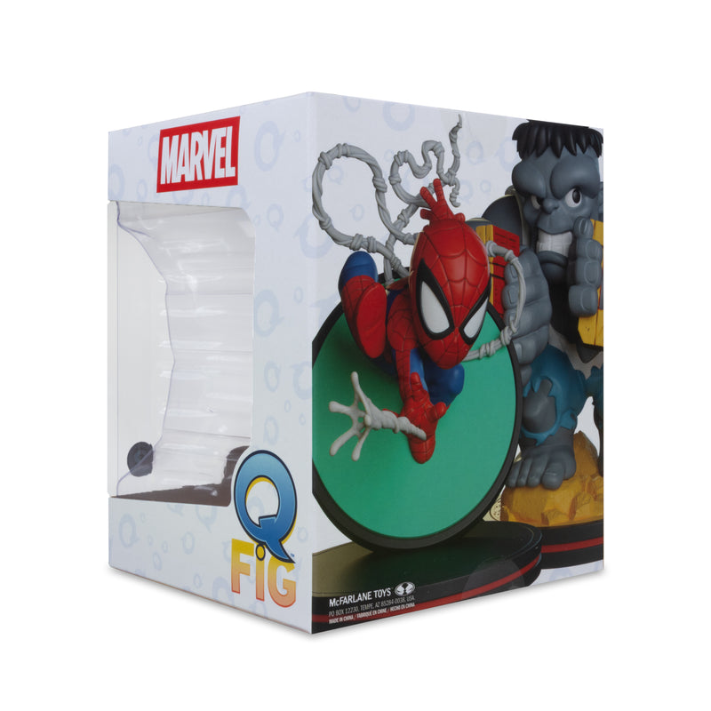 Mcfarlane Q-Fig Collectible: Marvel Wave 1 - Spider-Man Metallic
