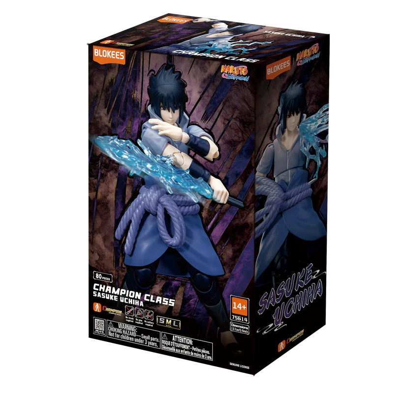 Blokees Naruto Champion Class: 04 Sasuke Uchiha 75614