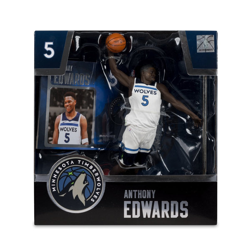 Mcfarlane Nba Posed Figures: Minnesota Timberwolves - Anthony Edwards