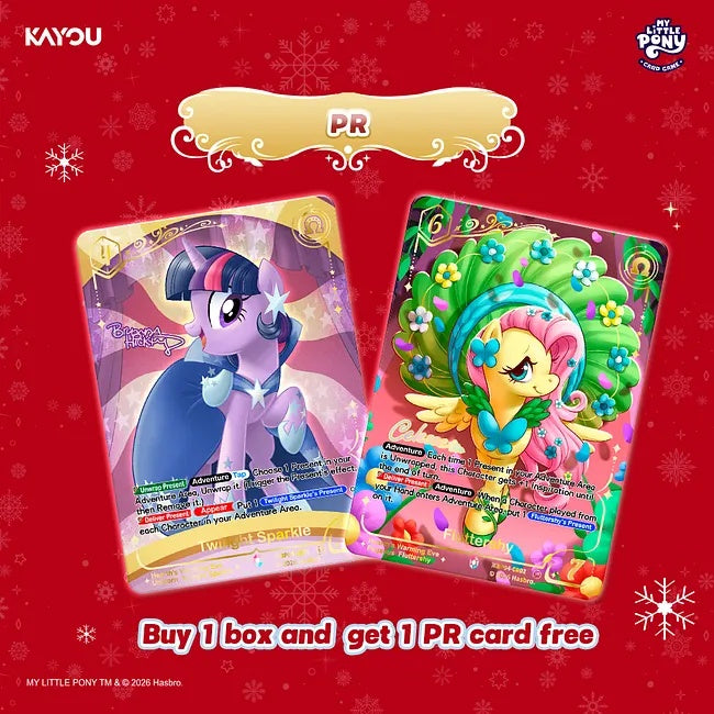 Kayou Trading Card Game: My Little Pony - Hearths Warming Eve Collector Box 5 Packs