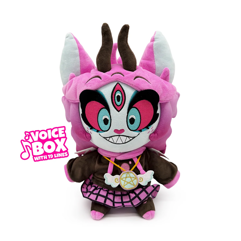 Youtooz Plush: Helluva Boss - Emberlynn Pinkle Peluche Parlante 9 Pulgadas