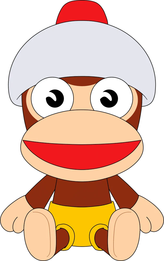 Youtooz Plush: Ape Escape - Yellow Shorts Peluche 9 Pulgadas