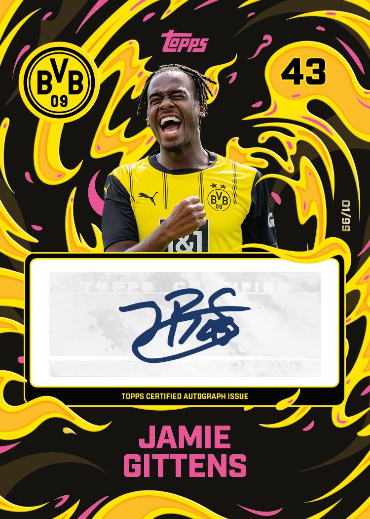 Topps Soccer Clubs Sets: Team Set Borussia Dortmund 2024/25 - Deck Box