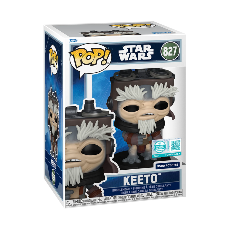 Funko Pop Star Wars: The Mandalorian y Grogu - Keeto Limited Edition Supreme Exclusivo