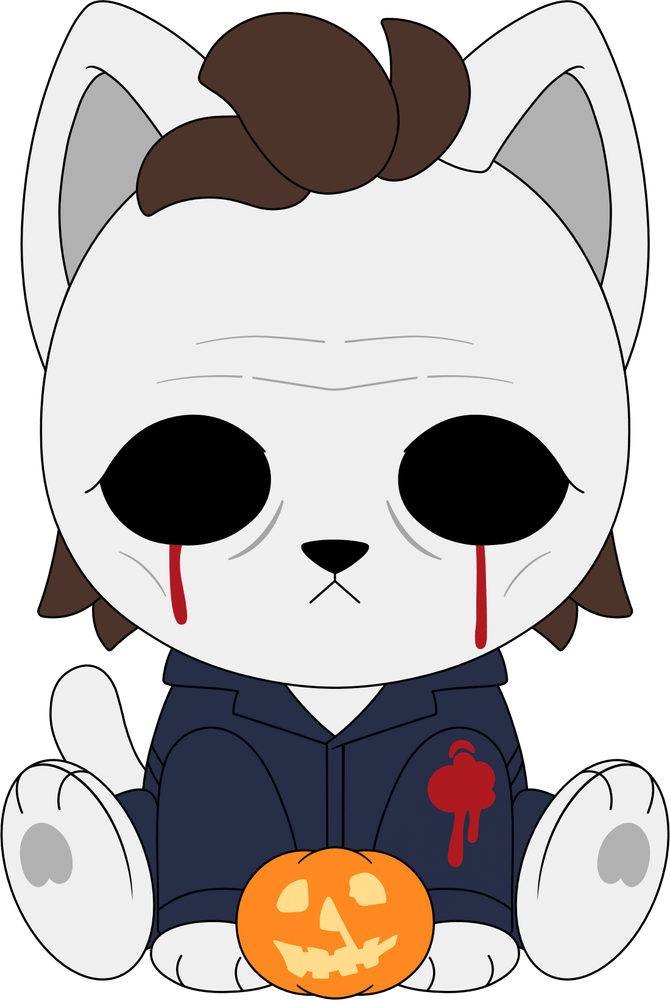 Youtooz Plush: Halloween - Kitty Michael Myers Peluche 9 Pulgadas