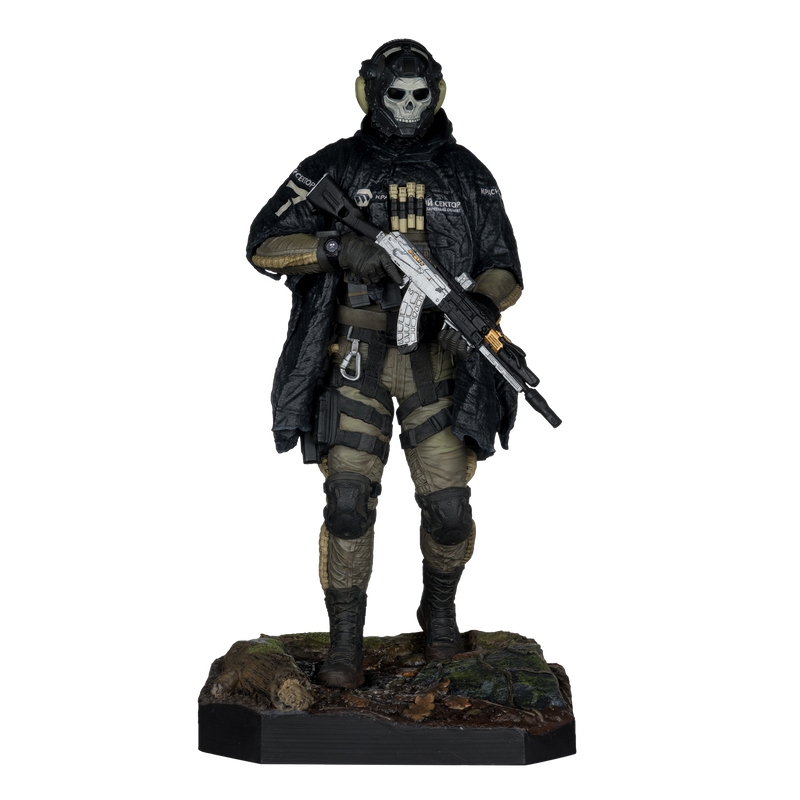 Mcfarlane Resin Statue: Call Of Duty Modern Warfare 4 - Ghost Escala 1/6