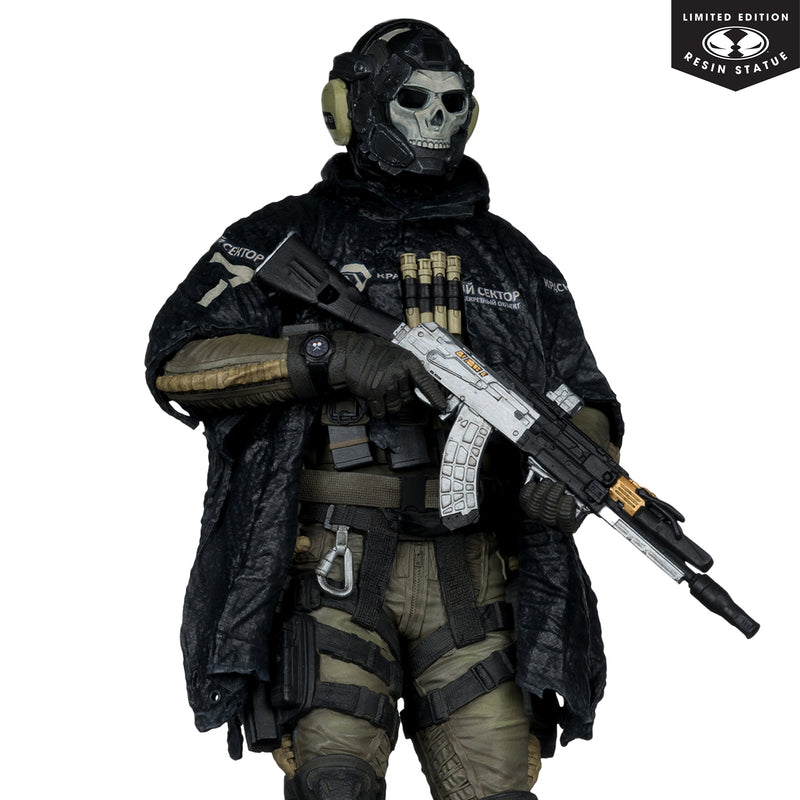 Mcfarlane Resin Statue: Call Of Duty Modern Warfare 4 - Ghost Escala 1/6