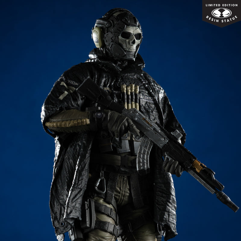 Mcfarlane Resin Statue: Call Of Duty Modern Warfare 4 - Ghost Escala 1/6