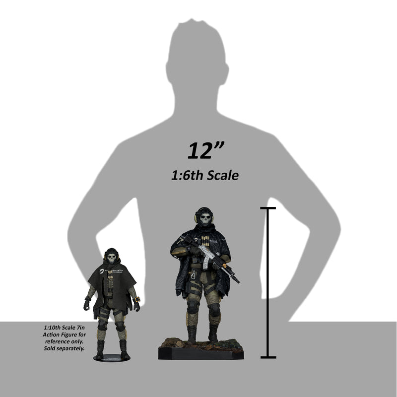 Mcfarlane Resin Statue: Call Of Duty Modern Warfare 4 - Ghost Escala 1/6