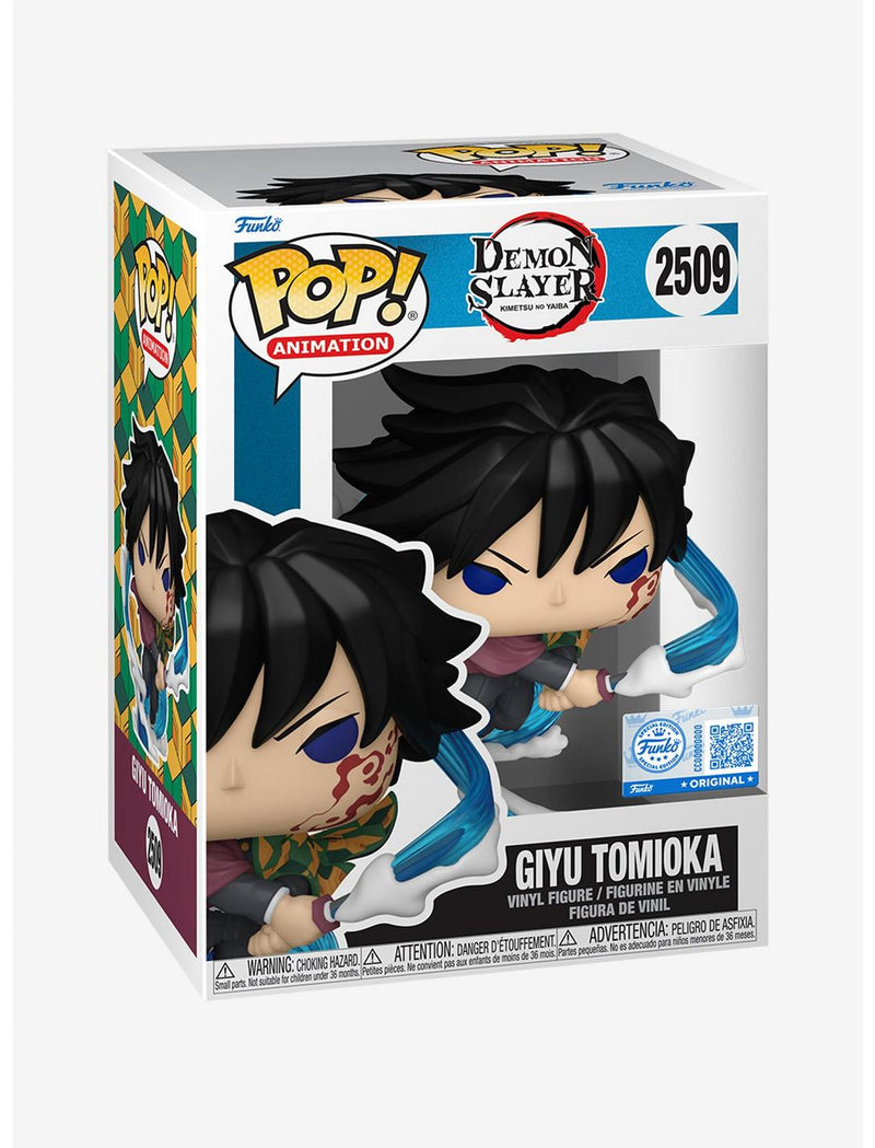 Funko Pop Animation: Demon Slayer Castillo Infinito - Giyu Exclusivo