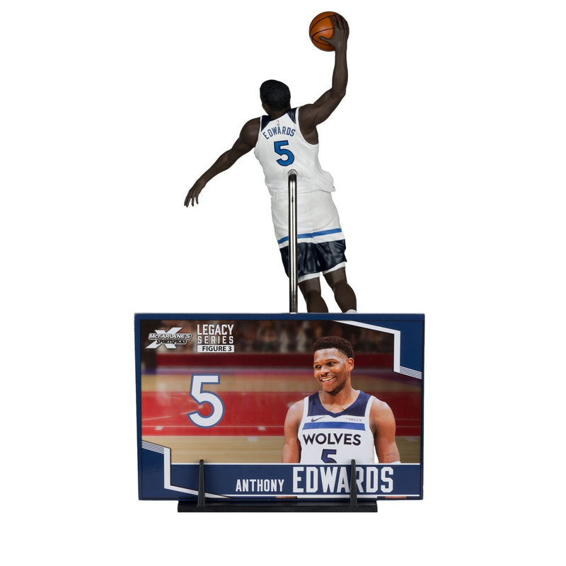 Mcfarlane Nba Posed Figures: Minnesota Timberwolves - Anthony Edwards