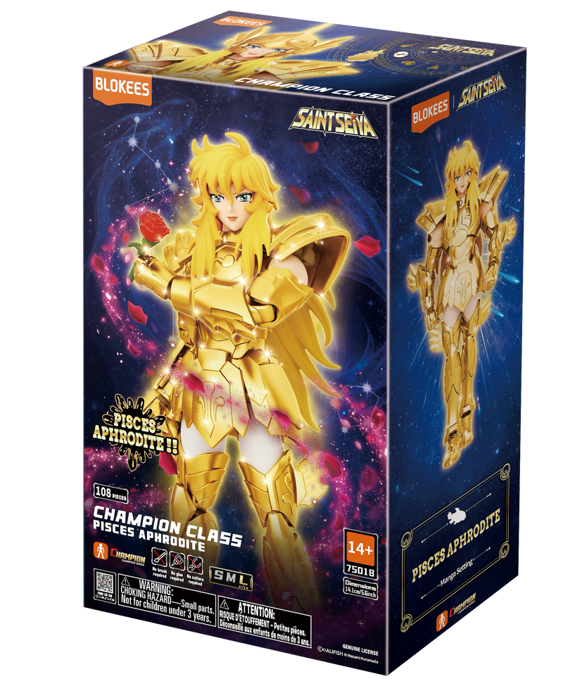 Blokees Saint Seiya Champion Class: Afrodita de Piscis Manga Setting 75018
