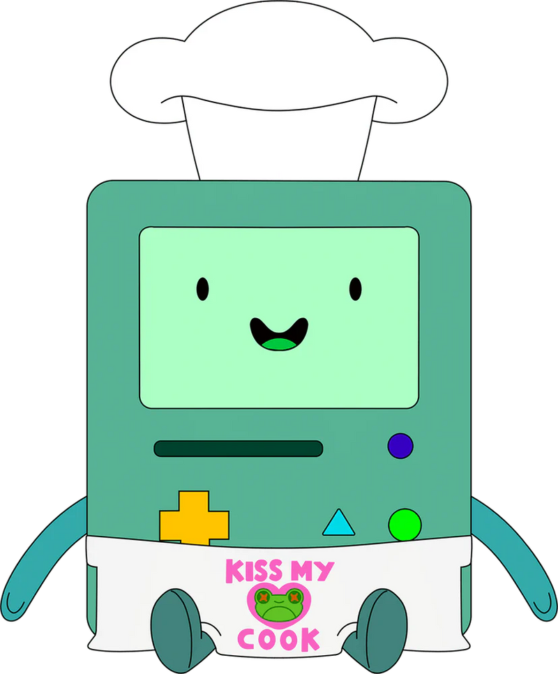 Youtooz Plush: Hora De Aventura - Kiss My Cook BMO Peluche 9 Pulgadas