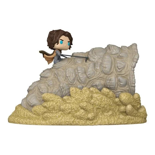 Funko Pop Moment: Dune 3 - Paul Atreides con Gusano de Arena