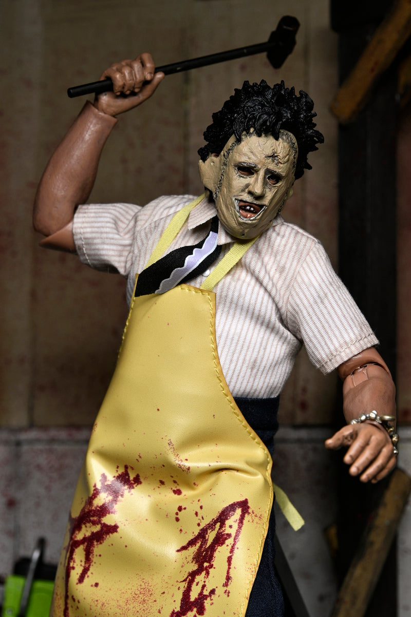 NECA Figura de Accion Vestida: La masacre de Texas - Leatherface 8 Pulgadas