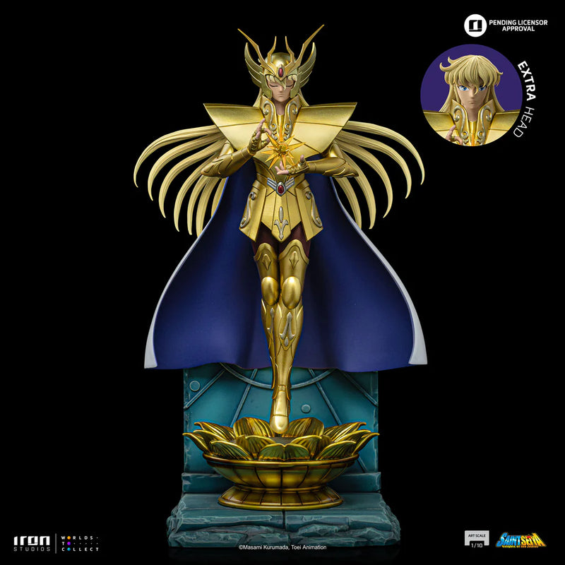 Iron Studios: Saint Seiya - Virgo Shaka Escala De Arte 1/10