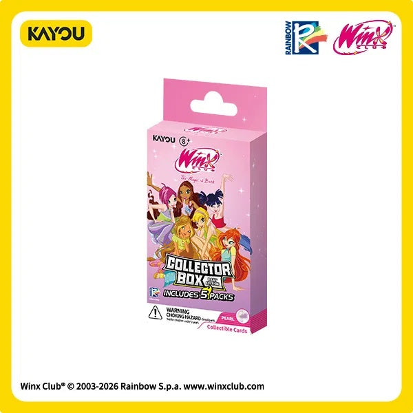Kayou Winx Club: Fairy Diary - Collectible Cards Magic Edition Collector Box 001 5 Packs