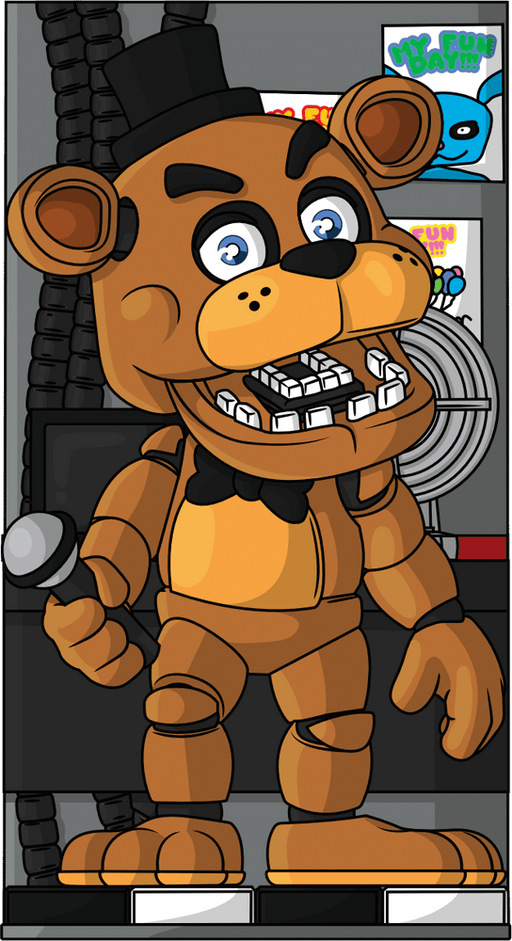 Youtooz Games: Five Nights at Freddys - Freddy Dentro de Oficina 