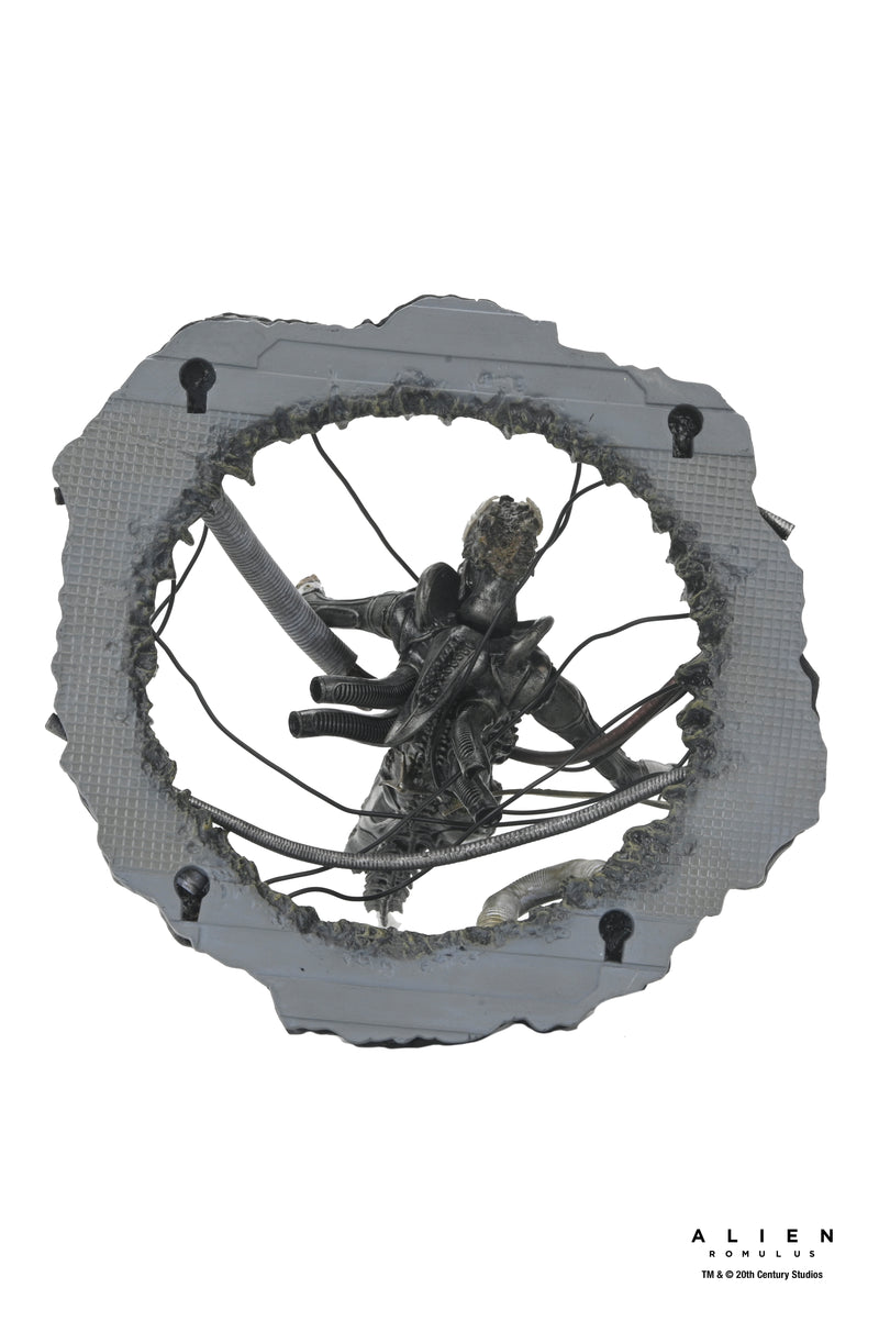 NECA Figura de Accion: Alien Romulus - Xenomorfo XX121 de laboratorio suspendido Deluxe 7 Pulgadas