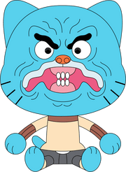 Youtooz Plush: El Increible Mundo de Gumball - Grumpy Gumball Peluche 9 Pulgadas 