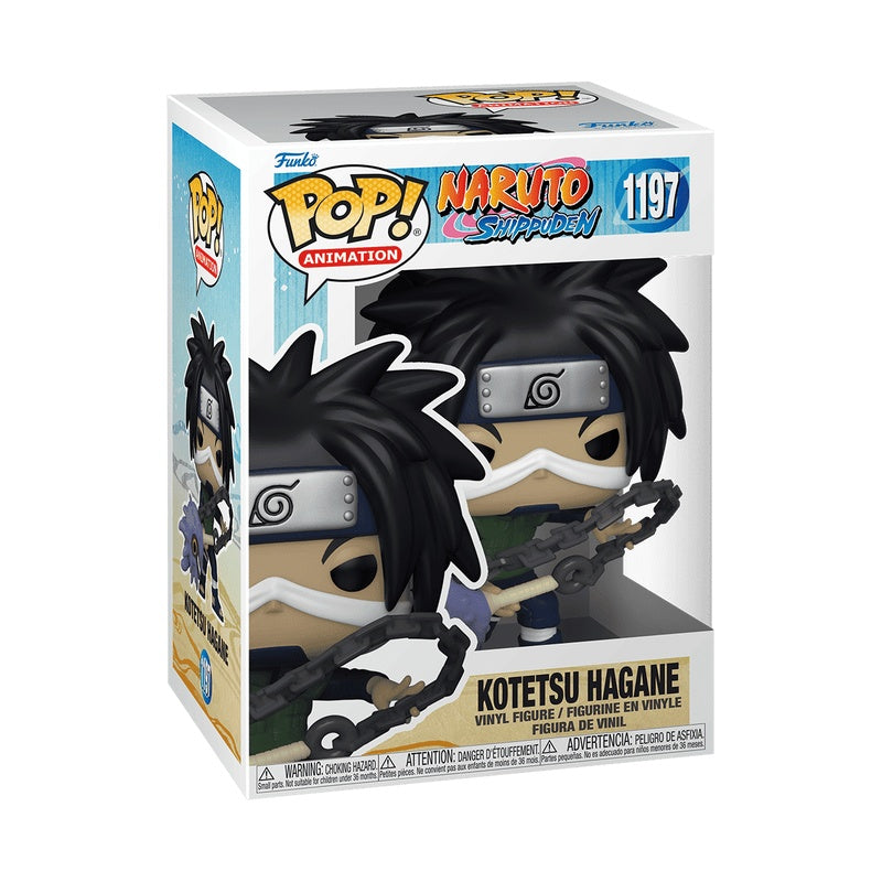 Funko Pop Animation: Naruto Shippuden - Kotetsu Hagane con Arma