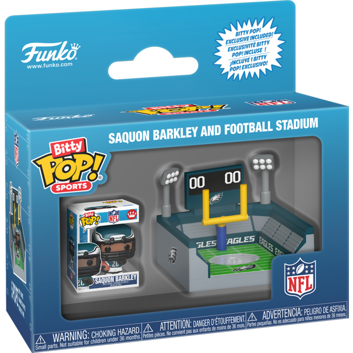 Funko Bitty Pop Town: Arena - NFL Eagles Saquon Barkley
