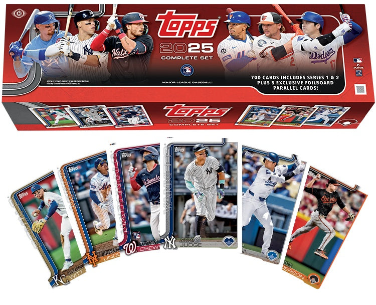 Topps: MLB Complete Sets - 2025 Cards Hobby Box