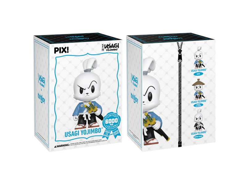 Thrilljoy PIX: Usagi Yojimbo - Usagi con espadas
