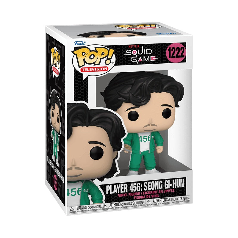 Funko Pop TV: Juego del Calamar - Gi Hun 456