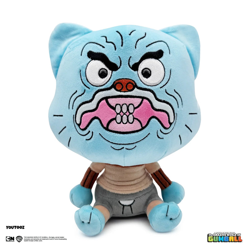 Youtooz Plush: El Increible Mundo de Gumball - Grumpy Gumball Peluche 9 Pulgadas