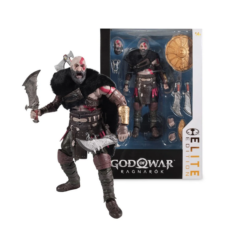Mcfarlane Elite Edition: God Of War Ragnarok - Kratos 7 Pulgadas