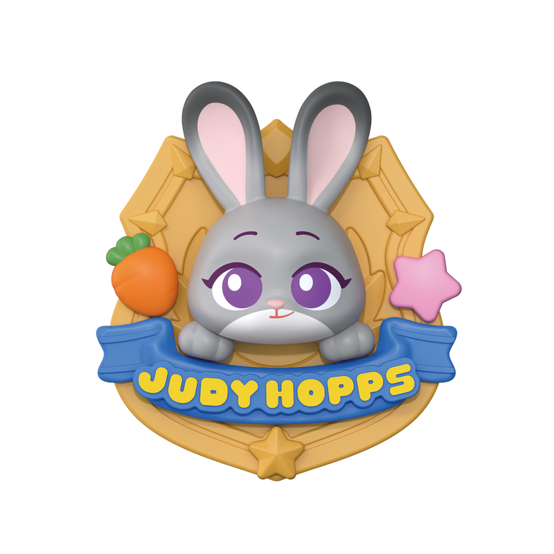 Blokees Zootopia Daadoos Mate Series: 01 Buddy Emblem - Unitario 73821