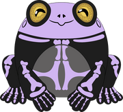 Youtooz Plush: Kalliope Yvonne Ceramics - Tibitha the Skeletoad Peluche 9 Pulgadas