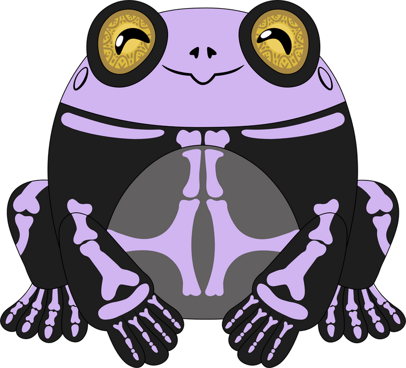 Youtooz Plush: Kalliope Yvonne Ceramics - Tibitha the Skeletoad Peluche 9 Pulgadas