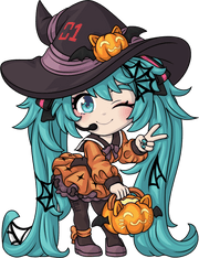 Youtooz Animation: Hatsune Miku - Miku Estilo de Halloween