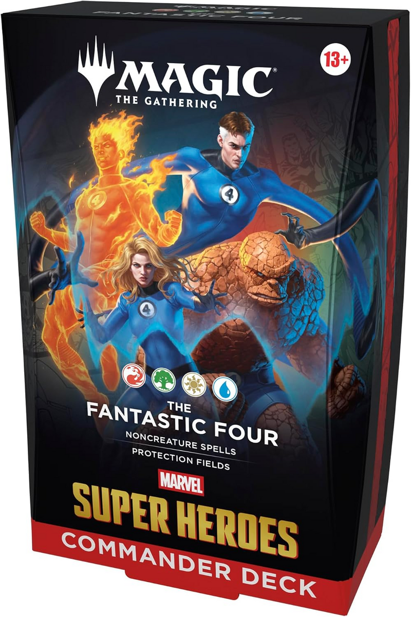 Magic The Gathering: Marvel Super Heroes - Commander Deck The Fantastic Four en Ingles