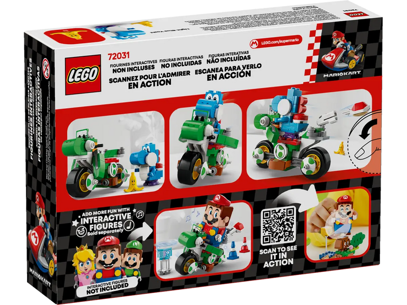 LEGO Super Mario Mario Kart: Moto Yoshi 72031