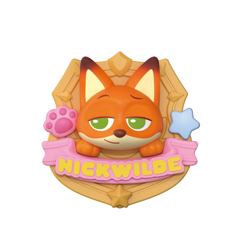 Blokees Zootopia Daadoos Mate Series: 01 Buddy Emblem - Unitario 73821